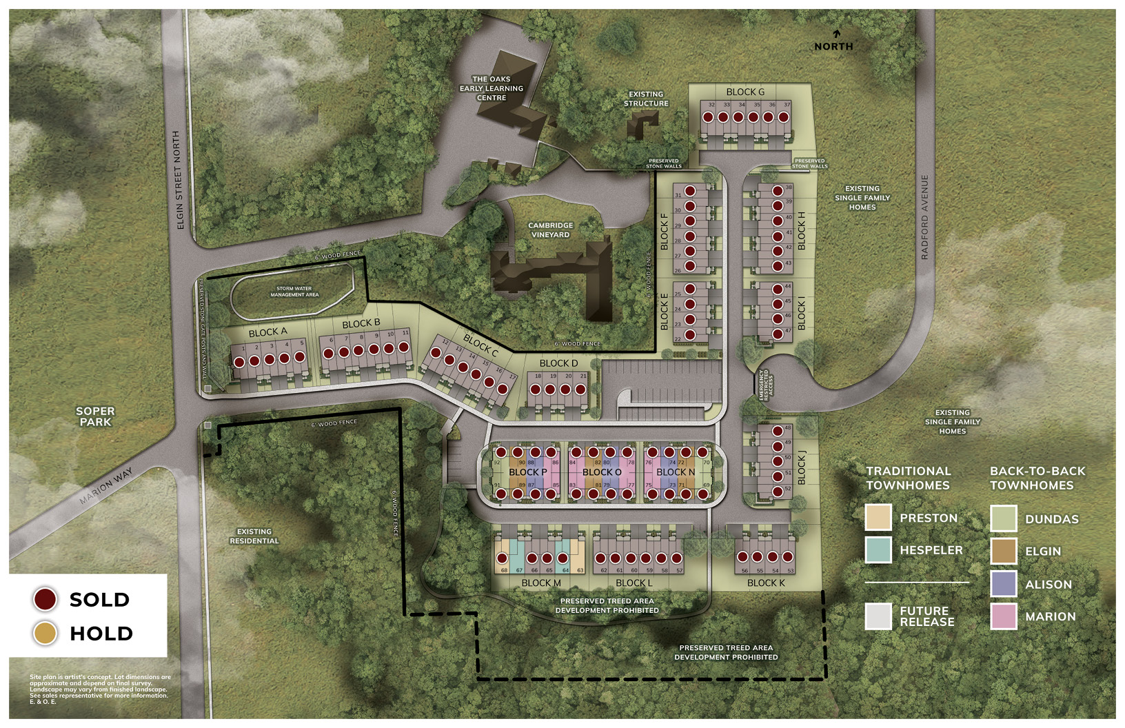 Vineyards Siteplan